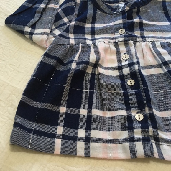 6m (5/$20) Plaid Flannel Button-Down Shirt by Carter’s - Picture 4 of 10
